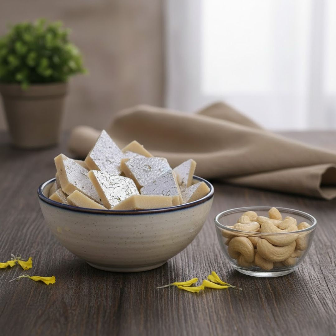 Sugar-Free KajuKatli